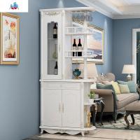 新款欧式客厅进酒柜隔断柜现代简约厅柜烤漆双面玄关储物鞋柜 泰空仓酒柜家具