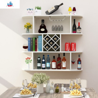 现代简约酒柜壁挂餐厅墙壁装饰置物架客厅吧台墙上吊柜式酒架 泰空仓酒柜家具