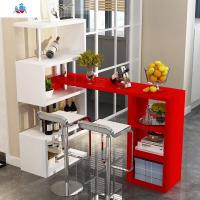 吧台桌家用隔断柜简约现代酒柜客厅小吧台创意靠墙餐厅桌转角吧柜 泰空仓酒柜家具