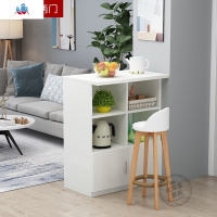 开放式厨房餐厅吧台桌椅家用客厅隔断酒吧酒柜收银台简约现代北欧 泰空仓酒柜家具