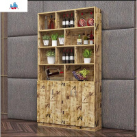 吧台柜酒店柜收银台酒柜组合简约现代家用酒架酒店前台饭店吧台柜 泰空仓酒柜家具