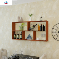 简约家用餐厅墙上创意造型酒架壁红酒挂式酒柜饭店吧台墙壁悬挂式 泰空仓酒柜家具