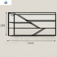 酒吧吧台创意墙上壁挂式酒架铁艺挂墙置物酒柜餐厅装饰酒架展示架 泰空仓酒柜家具