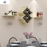 悬挂式酒架酒柜墙上装饰置物架家用 餐 壁挂式红酒柜墙壁吧台架 泰空仓酒柜家具