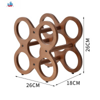 欧式红酒架红酒杯架家用葡萄酒架格子创意放酒瓶酒柜摆件收纳酒架 泰空仓酒柜家具