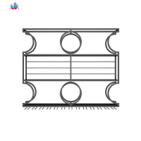 酒吧吧台酒柜餐厅家用葡萄酒创意轻奢挂墙展示架工业风壁挂红酒架 泰空仓酒柜家具