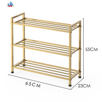 北欧金属鞋架简易口宿舍多层收纳鞋柜客厅家用经济型放拖鞋架子 泰空仓