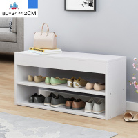 换鞋凳鞋柜家用进口简易可坐穿鞋凳软包坐垫长条凳简约现代鞋架 泰空仓