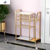 鞋架子口放家用室内好看简易收纳神器雨伞架北欧轻奢ins风鞋柜 泰空仓