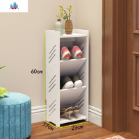 迷口家用简易夏季小拖鞋架经济型家用组装卫生间窄女鞋柜省空间 泰空仓