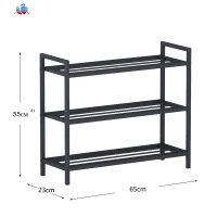 北欧金属鞋架简易口宿舍多层鞋柜收纳客厅家用经济型放拖鞋架子 泰空仓