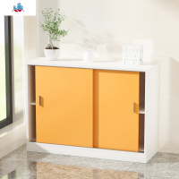 现代简约餐边柜橱柜碗柜推拉柜子家用厨房趟储物柜客厅移柜 泰空仓