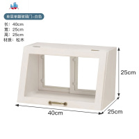 日式餐边柜碗柜迷你实木家用整理厨房调料收纳储物柜小型玻璃柜子 泰空仓