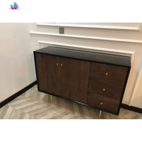 北欧餐边柜实木简约现代储物柜客厅柜茶水柜玄关柜酒柜电视柜 泰空仓