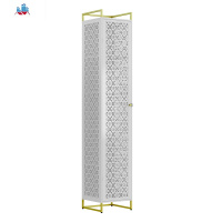 现代北欧轻奢铁艺储物柜置物架餐边柜客厅卧室包包收纳柜书架定制 泰空仓