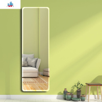 ins整片无缝镜子化妆全身镜粘贴壁挂穿衣镜浴室试衣镜贴墙洗手镜 泰空仓