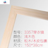 壁挂衣帽镜立镜全身镜衣橱房间时尚试衣服试衣镜子架体感卧室支 泰空仓