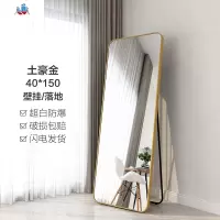 圆角穿衣镜全身落地镜壁挂试衣镜女生卧室 少女家用镜子贴墙网红 泰空仓