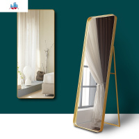 穿衣镜全身镜服装店全身显瘦镜穿衣落地镜壁挂轻奢试衣镜衣帽间镜 泰空仓