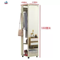 全身镜穿衣镜落地镜子移动旋转收纳试衣镜客厅卧室家居镜简约现代 泰空仓