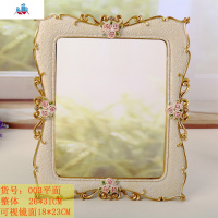 韩国创意家居饰品台式镜化妆镜梳妆镜欧式可爱公主宫廷复古镜子 泰空仓