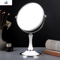 高清台式化妆镜简约大号欧式公主镜双面镜放大镜子书桌宿舍梳妆镜 泰空仓