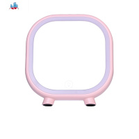 LED补光化妆镜台式折叠蓝牙音响创意实用生日送女友女生闺蜜 泰空仓