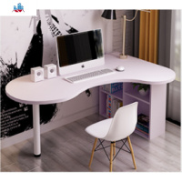 台式电脑桌简易办公家用小卧室办公转角书桌小户型单人学生写字桌 泰空仓