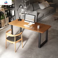 北欧实木办公桌电脑桌家用书桌 简约现代写字台桌台式桌子老板桌 泰空仓