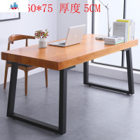 简易电脑台式桌全套桌椅套装家用全实木单人小型卧室带椅子办公桌 泰空仓电脑桌