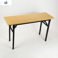 会议桌简约现公桌子折叠培训桌长条桌课桌椅职员培训台 泰空仓办公桌