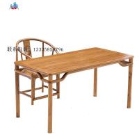 书法桌书画桌毛笔专用写字台简易书桌办公桌培训中式国画桌电脑桌 泰空仓