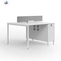 职员办公桌 简约现代 屏风工作位 公司电脑桌组合四人位卡座 泰空仓