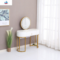 梳妆台卧室现代简约多功能化妆台北欧轻奢网红ins风白色化妆桌 泰空仓梳妆桌