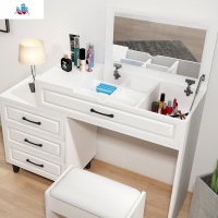 现代简约翻盖梳妆台卧室多功能电脑电视柜一体收纳柜化妆桌小户型 泰空仓梳妆桌
