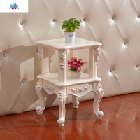 欧式花架实木 白色客厅简约现代田园 室内绿萝架花盆架多层置物架 泰空仓花架/花几