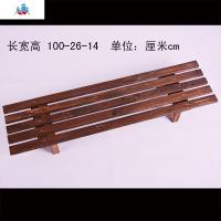 碳化防腐实木花架单层花几户外阳台阶梯脚踩凳多肉室内外多层特价 泰空仓花架/花几