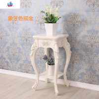 花架实木客厅欧式落地多层花架子绿萝吊兰现代简约盆栽架室内 泰空仓花架/花几