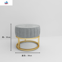 北欧换鞋凳家用口服装店试鞋凳子卧室轻奢床尾布艺长条小沙发凳 泰空仓