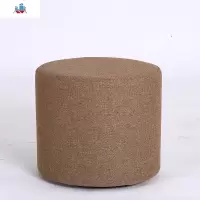 小凳子创意小板凳时尚茶几实木圆凳搁脚沙发凳布艺换鞋凳矮凳家用 泰空仓