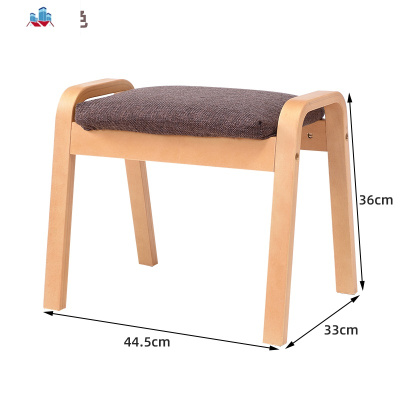 小凳子家用客厅小板凳实木凳子创意时尚脚凳换鞋凳沙发凳布艺矮凳 泰空仓