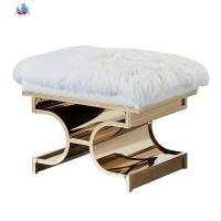 网红沙发凳子创意矮凳家用ins北欧懒人床尾凳轻奢换鞋凳软包坐垫 泰空仓