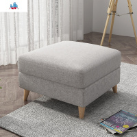布艺简约艺术脚踏懒人沙发单人更衣凳可拆洗换鞋凳卧室软座床尾凳 泰空仓沙发凳/脚踏