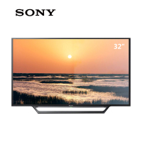索尼(SONY)KDL-32W600D 32英寸 WIFI高清液晶LED平板网络电视 卧室或小空间优选 黑色