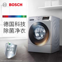 博世(BOSCH)WAU28568HW 10公斤智能变频 滚筒洗衣机 除菌 特渍洗 家居互联(银色)