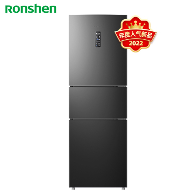 容声(Ronshen)BCD-252WD18NP 252升三门三开门电冰箱变频风冷一级矢量节能家用风冷无霜冷冻冷藏