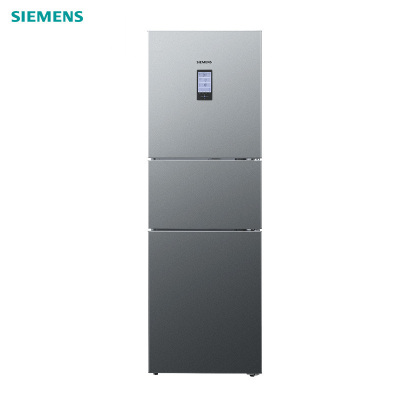 SIEMENS/西门子KK28UA33TI 274升净味 零度保鲜 混冷无霜 三门冰箱 家用电冰箱(钛金色)