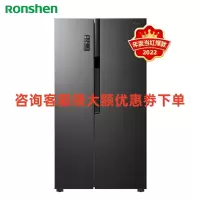 容声(Ronshen) BCD-450WD18HP 450升变频对开门电冰箱双开门 纤薄嵌入冰箱 风冷无霜节能家用