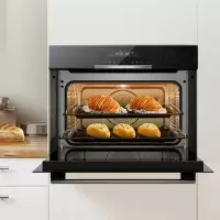 Bosch/博世 CSA589BS6W 多功能烘焙蒸烤箱嵌入式蒸烤二合一