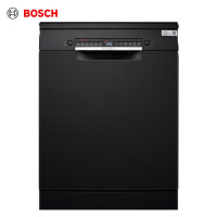 博世(BOSCH)独嵌两用家用洗碗机 12套大容量 高温除菌 加强除菌烘干SJS4HKB66C 黑金刚